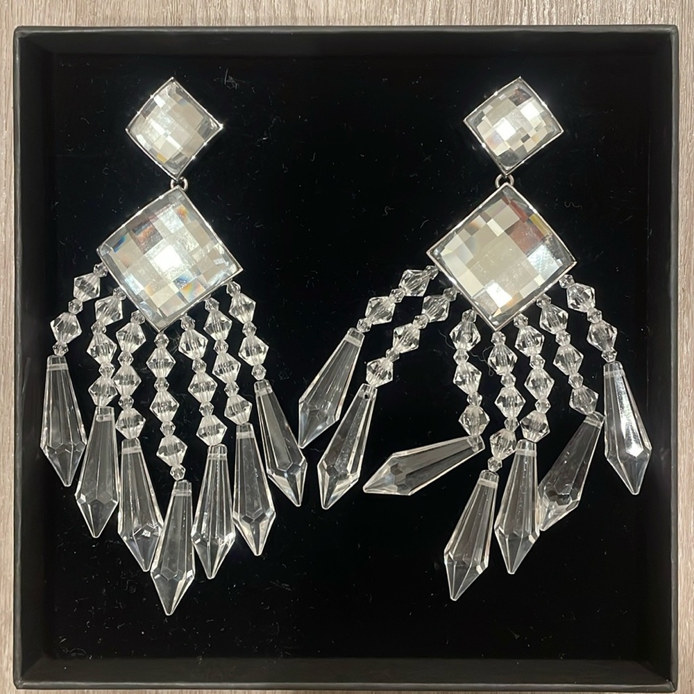 Balmain x H&M clip on earrings
